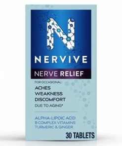 Accessories Nervive Nerve Relief For Nerve Aches, Weakness, Discomfort - Dietary Supplement - 30 Ct