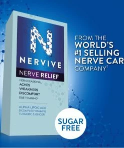 Accessories Nervive Nerve Relief For Nerve Aches, Weakness, Discomfort - Dietary Supplement - 30 Ct