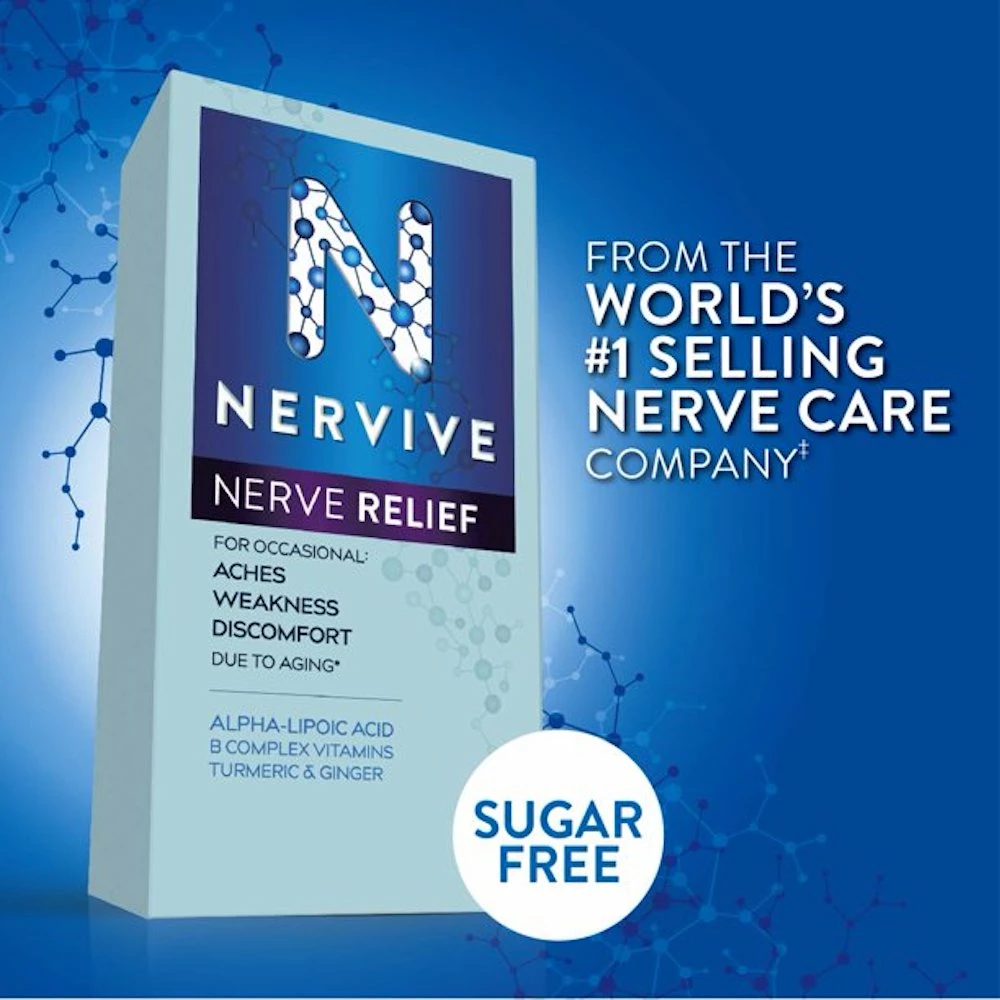 Accessories Nervive Nerve Relief For Nerve Aches, Weakness, Discomfort - Dietary Supplement - 30 Ct