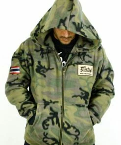 Fairtex Hooded Sweatshirt - Camouflage - FHS15 Apparel