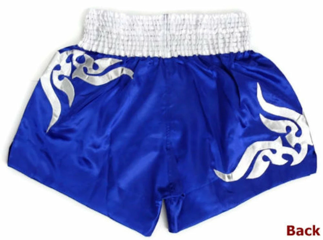 Muay Thai Shorts Fairtex "BLUE TRIBAL" Muay Thai Kickboxing Shorts - BS0624