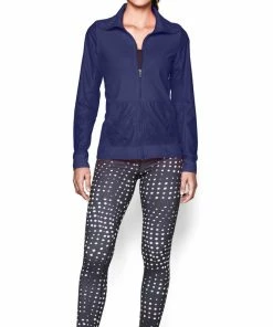 Women's Under Armour Full Zip Warm UP Track Jacket - 1260186 - Purple Accessories