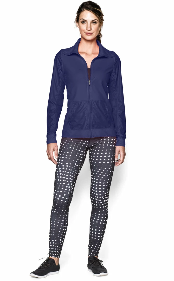 Women's Under Armour Full Zip Warm UP Track Jacket - 1260186 - Purple Accessories