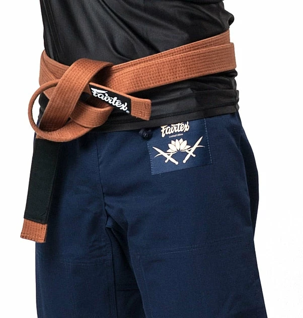 Fairtex "MATCHANU" Brazilian Jiu Jitsu Gi - BJJ2 - NAVY BLUE Jiu Jitsu Gis