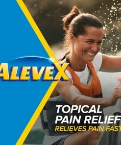 Alevex Pain Relieving Lotion - Max Strength Menthol - Massaging Stainless Steel Roll-On With Rollerball Applicator