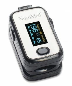 NuvoMed Pulse Oximeter - Blood Oxygen Pulse Oximeter - Healthy Living Made Simple Accessories