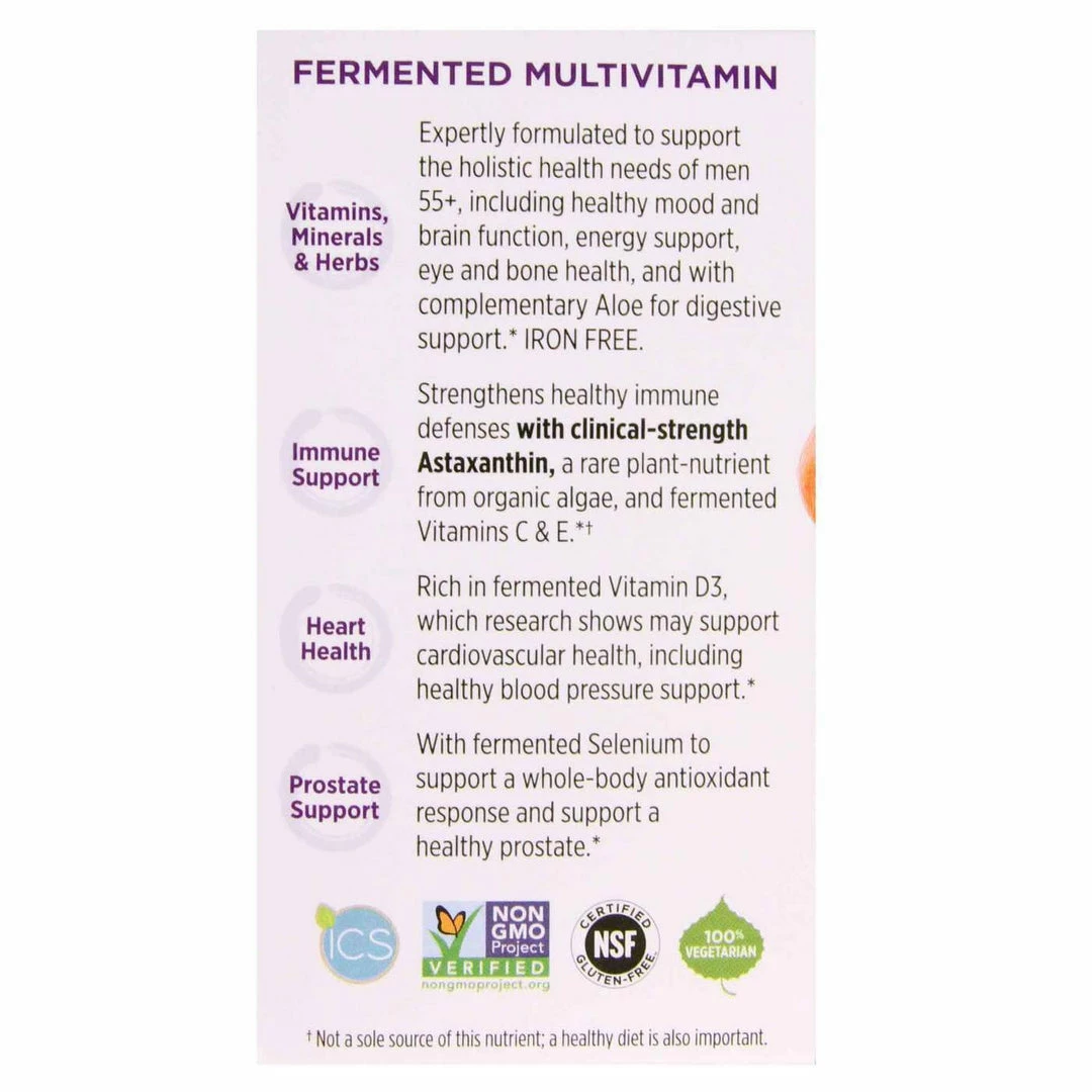 NEWCHAPTER New Chapter Every Man's 55+ One Daily MULTI - 24 Tablets - Strengthens Healthy Immune Defenses Accessories