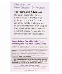 NEWCHAPTER New Chapter Every Man's 55+ One Daily MULTI - 24 Tablets - Strengthens Healthy Immune Defenses Accessories