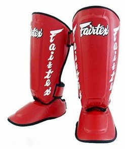 Protection Fairtex Detachable Twister Shin Guards - SP7 - Special Padded Straps