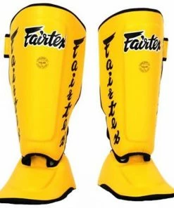 Protection Fairtex Detachable Twister Shin Guards - SP7 - Special Padded Straps
