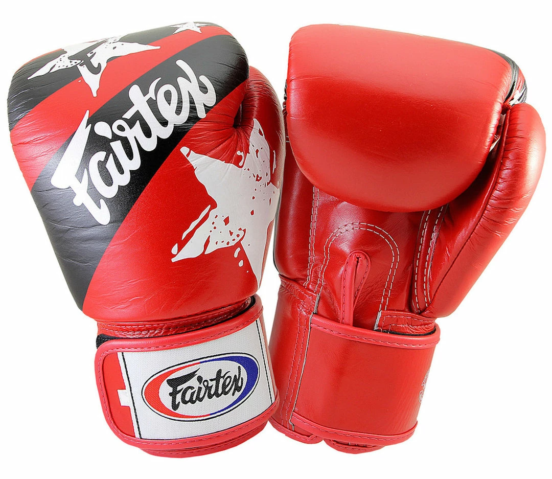 Fairtex "NATIONS PRINT" Training Gloves - BGV1N - Maximum Protection During Training & Sparring