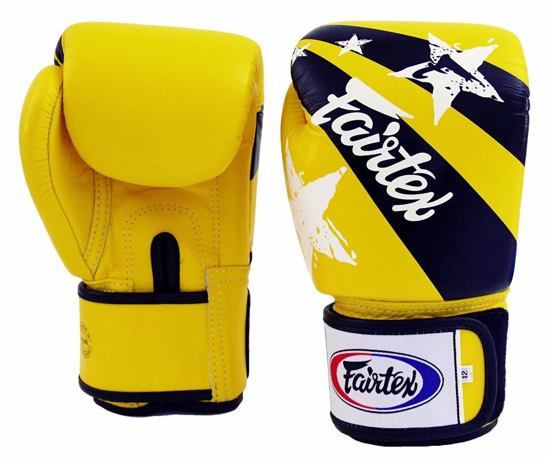Fairtex "NATIONS PRINT" Training Gloves - BGV1N - Maximum Protection During Training & Sparring