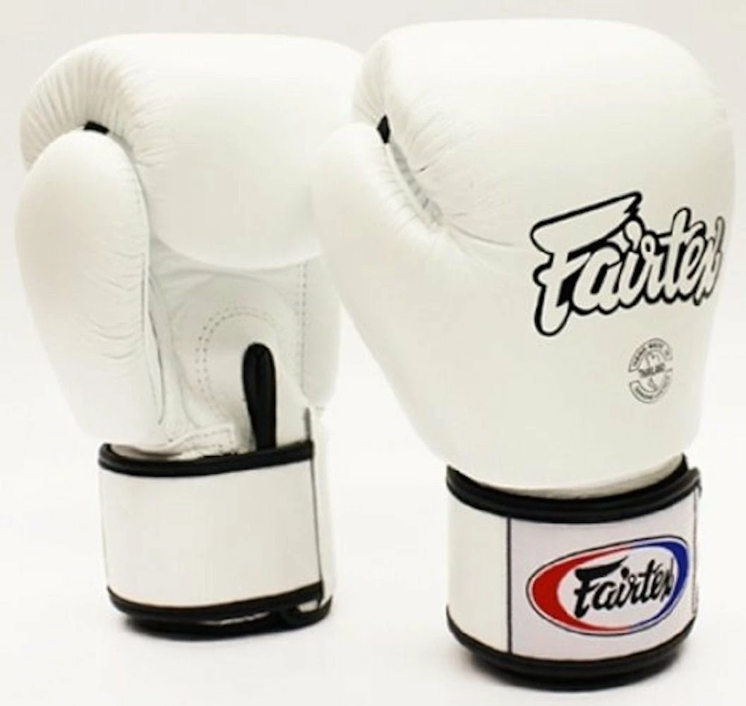 Fairtex Muay Thai Style Training Boxing Gloves - BGV1 - Made In Thailand W/ Genuine Top Grain Leather.