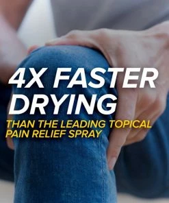 Alevex Pain Relieving Spray - Max Strength Menthol - Cools In Seconds - 3.2 Oz Accessories