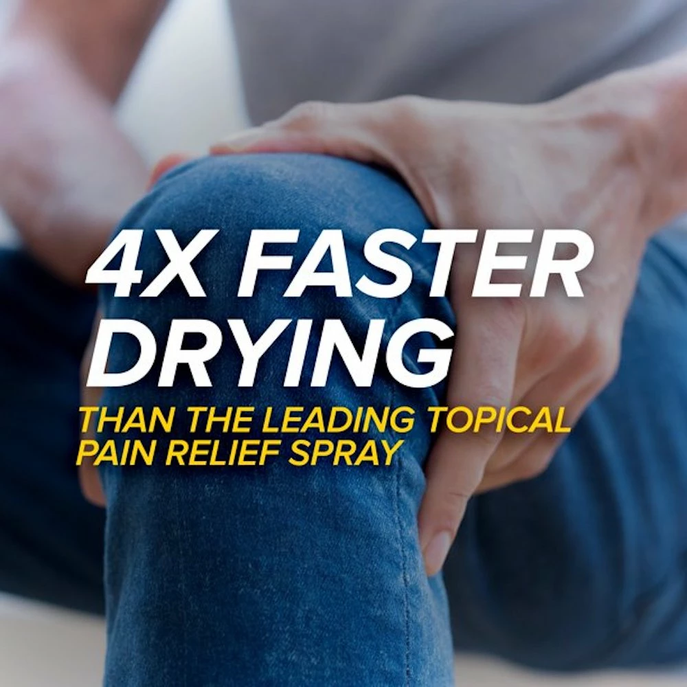 Alevex Pain Relieving Spray - Max Strength Menthol - Cools In Seconds - 3.2 Oz Accessories