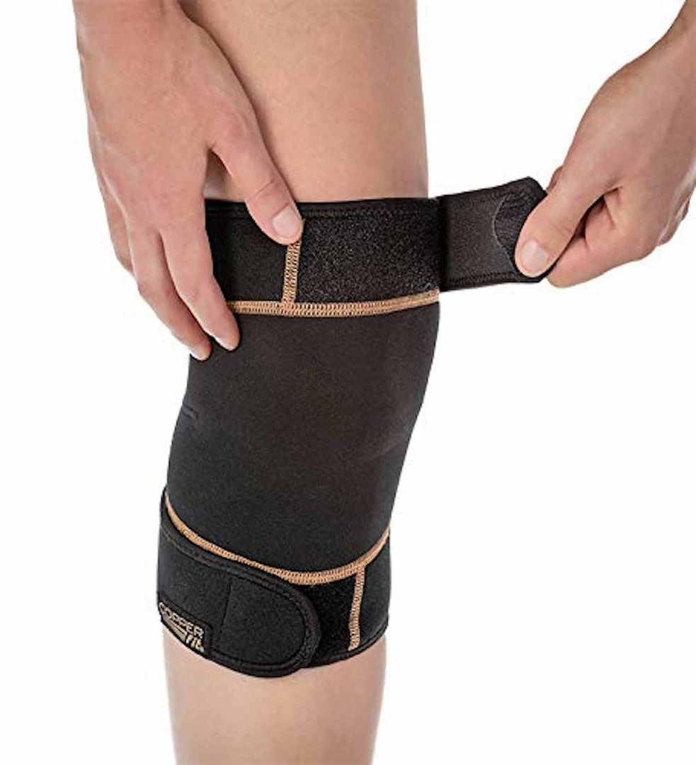 Copper Fit Rapid Relief Knee Wrap - Hot/Cold Therapy - Keeps You Healthy