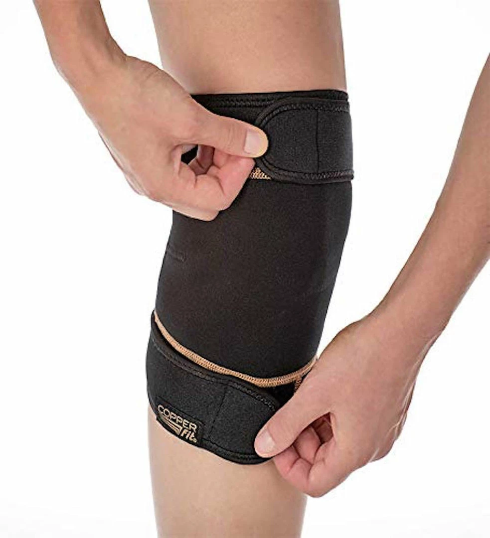 Copper Fit Rapid Relief Knee Wrap - Hot/Cold Therapy - Keeps You Healthy