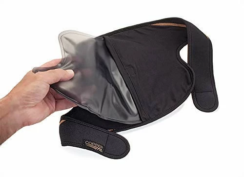 Copper Fit Rapid Relief Knee Wrap - Hot/Cold Therapy - Keeps You Healthy