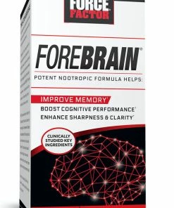 Force Factor Forebrain - Enhance Sharpness & Clarity - Boost Cognitive Performance - 30 Capsules Accessories