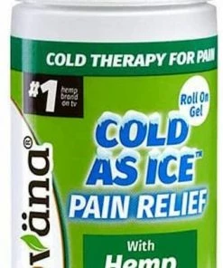 Hempvana Cold As Ice Clear Pain Relief Roll-On Gel - 2.5 Oz (74 Ml)