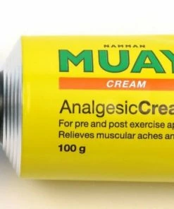 Mouth Guards/Thai Accessories Namman Muay Thai Boxing Analgesic Massage Cream Pain Relief - 100 GRAMS