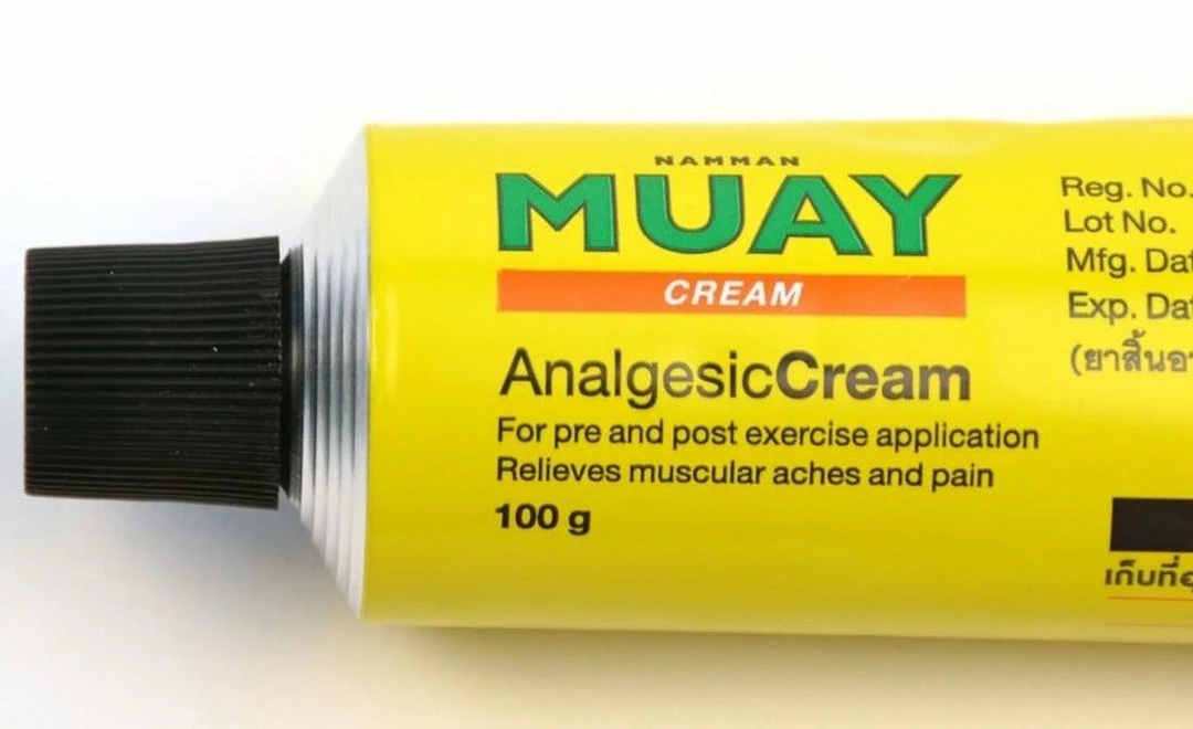 Mouth Guards/Thai Accessories Namman Muay Thai Boxing Analgesic Massage Cream Pain Relief - 100 GRAMS