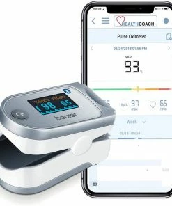 Accessories Beurer PO60 Bluetooth Fingertip Pulse Oximeter With Monitoring Via App