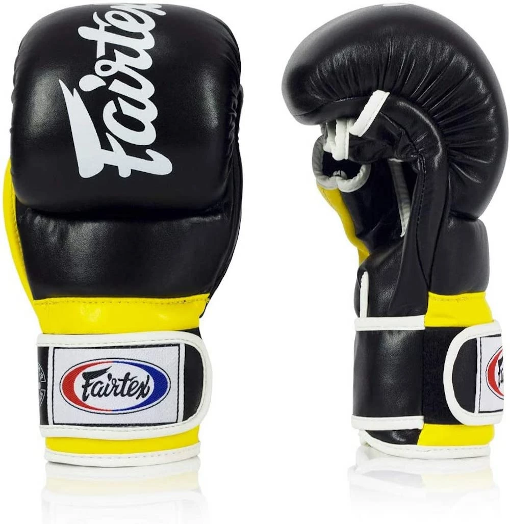 Fairtex Super Sparring Grappling MMA Gloves - FGV18 - Hybrid Design