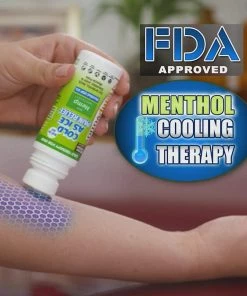 Hempvana Cold As Ice Clear Pain Relief Roll-On Gel - 2.5 Oz (74 Ml)