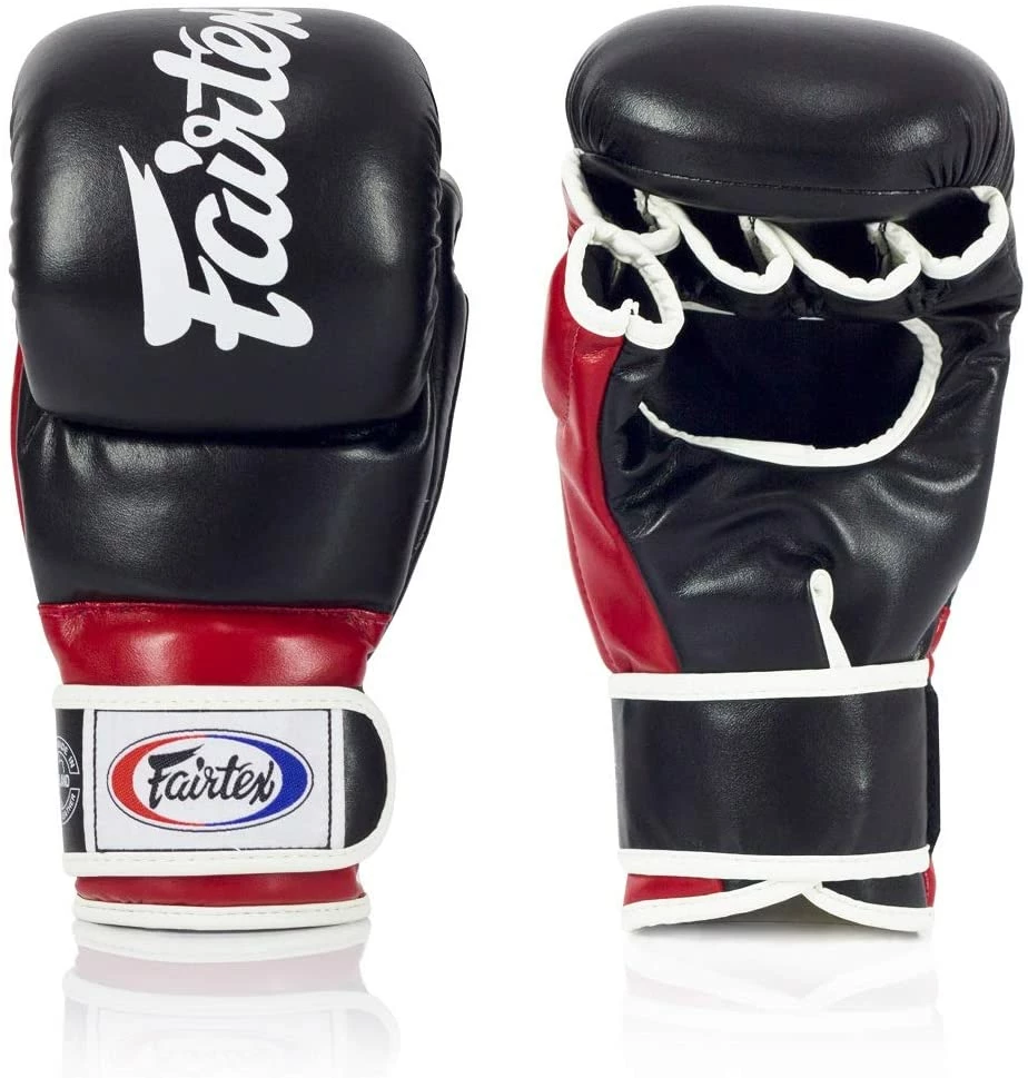 Fairtex Super Sparring Grappling MMA Gloves - FGV18 - Hybrid Design