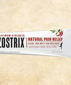 Zostrix HP Arthritis Maximum Strength Pain Relief Cream - Capsaicin 0.1% Topical Analgesic - 2 Oz