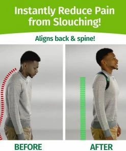 Hempvana Straight 8 Relief From Back And Neck Strain - Easy Way To Correct Posture Accessories