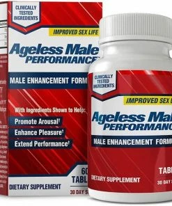 Accessories Ageless Male Performance - Promote Arousal, Support Blood Circulation, Enhance Overall Pleasure - Improved Sex Life - 60 Tablets,30 Day Supply