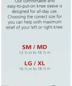Accessories Theraworx Relief Joint Discomfort & Inflammation - 1 Compression Knee Sleeve & 3.4oz Bottle Topical Foam