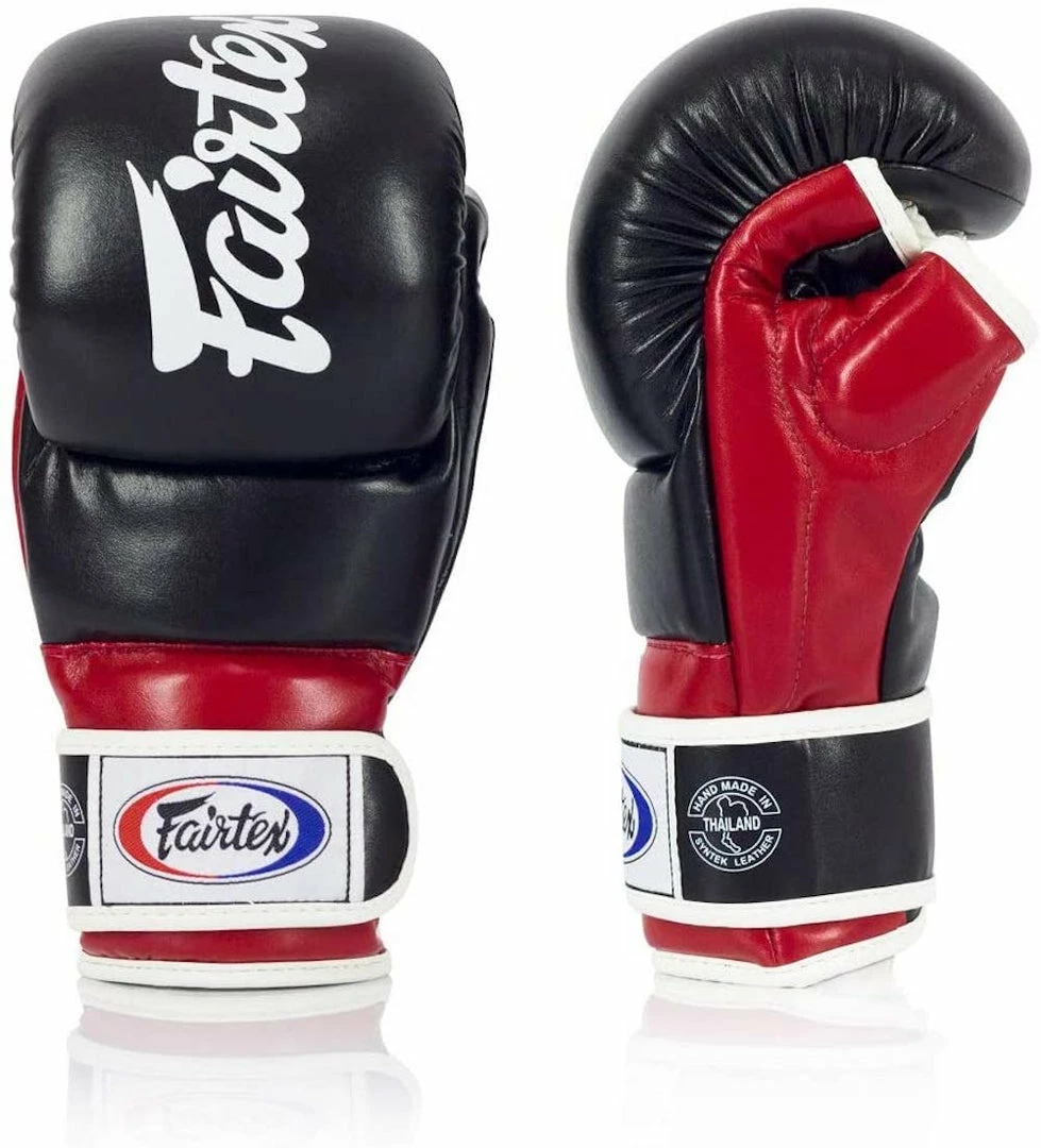Fairtex Super Sparring Grappling MMA Gloves - FGV18 - Hybrid Design