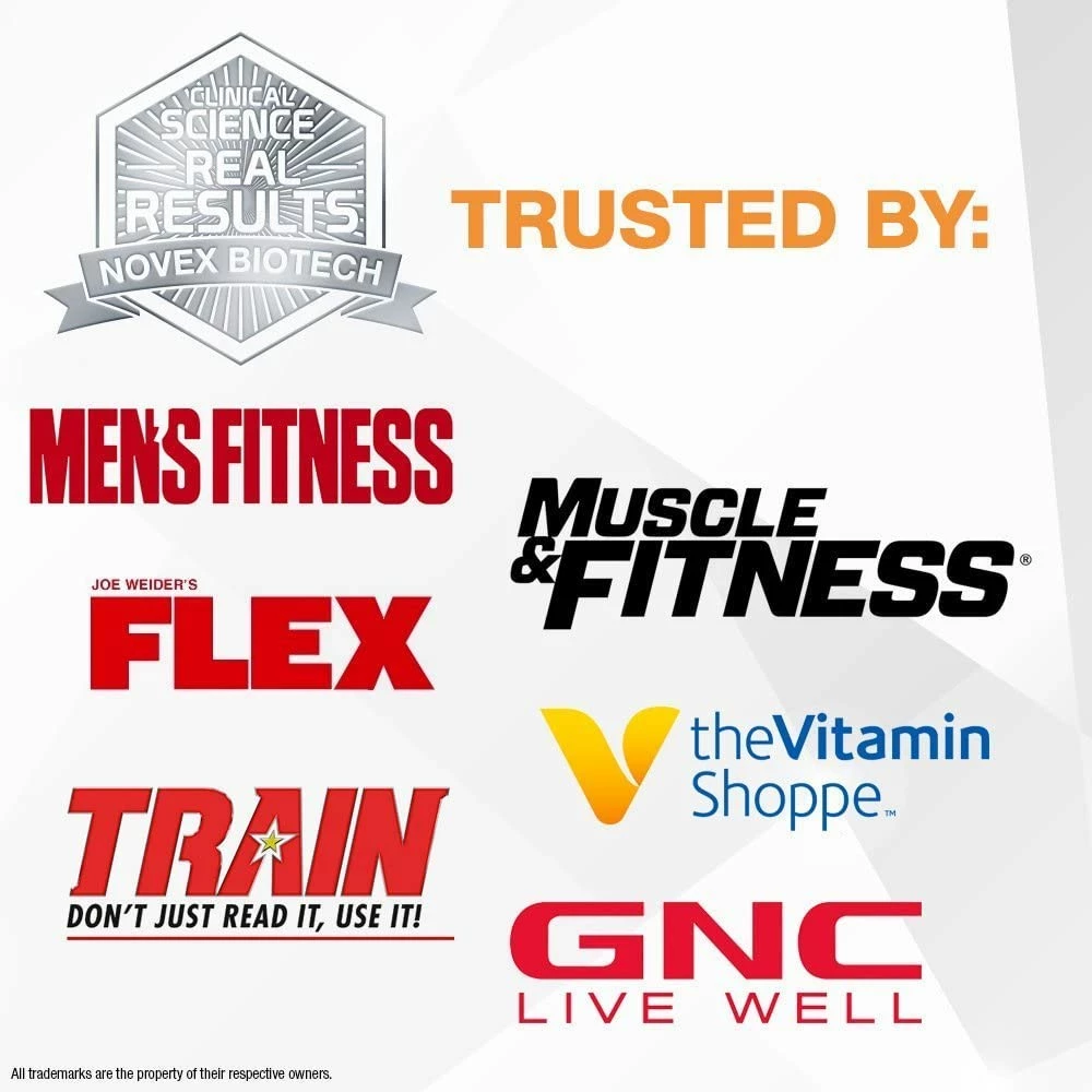 Novex Biotech TestroVax - 60 Capsules - Clinically Tested Testosterone Boosting Compound Accessories