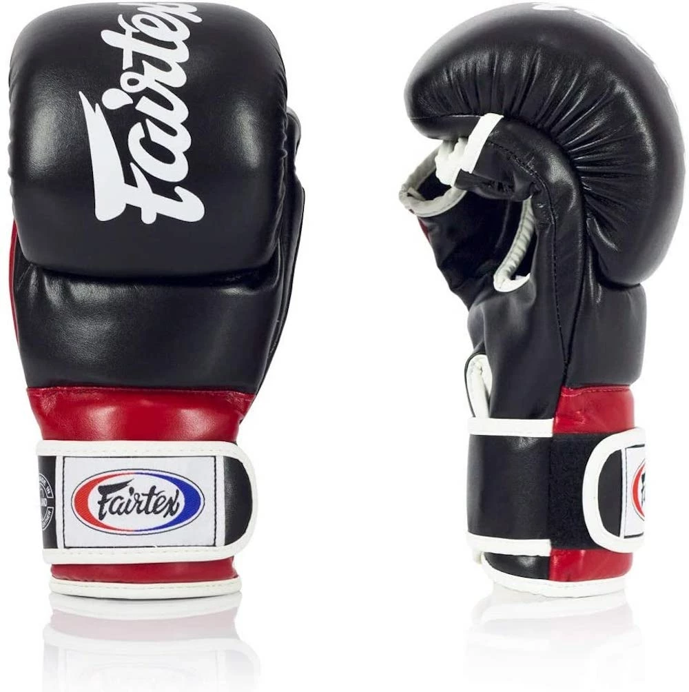 Fairtex Super Sparring Grappling MMA Gloves - FGV18 - Hybrid Design