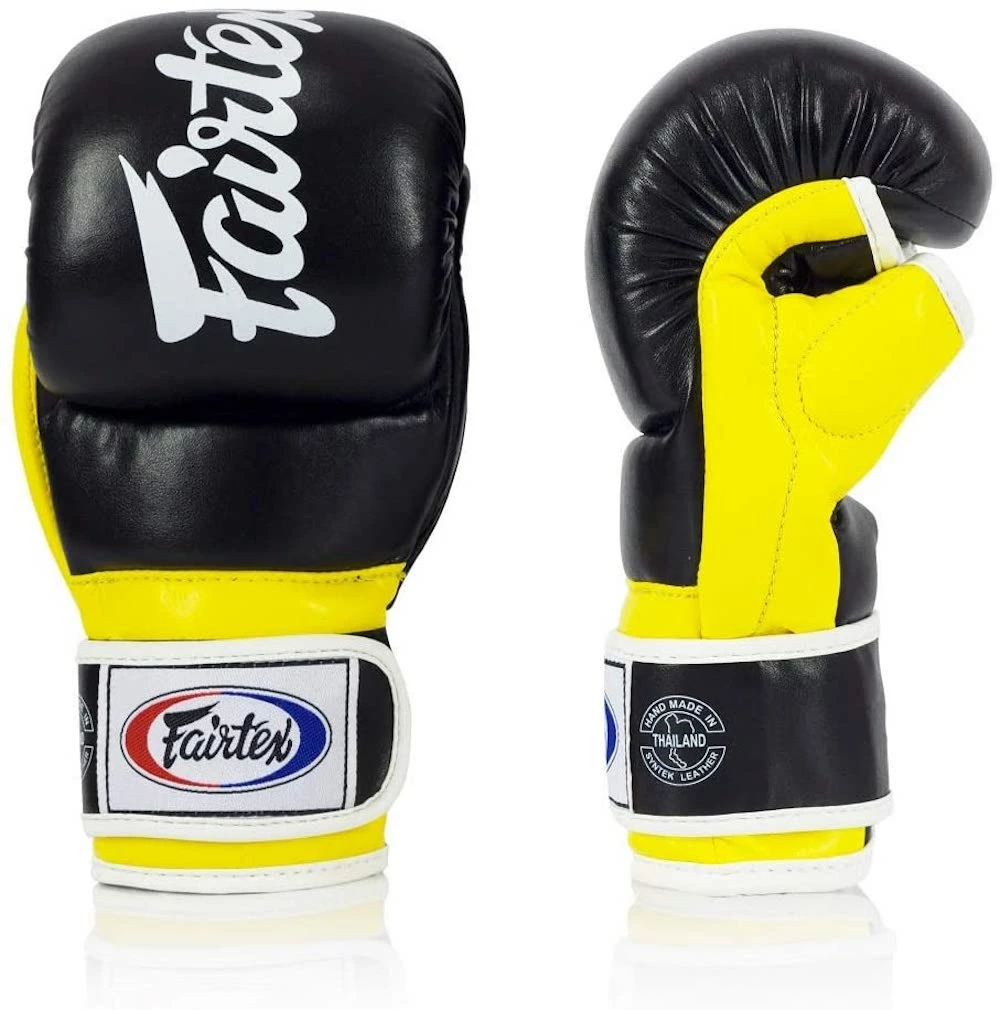 Fairtex Super Sparring Grappling MMA Gloves - FGV18 - Hybrid Design