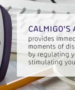 CalmiGo Anxiousness & Stress-Relief Natural Calming Device - Achieve Calm, Anywhere, Anytime