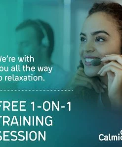 CalmiGo Anxiousness & Stress-Relief Natural Calming Device - Achieve Calm, Anywhere, Anytime