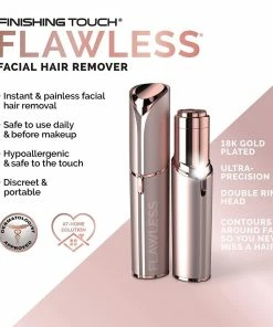 Finishing Touch Flawless Facial Hair Removes Hair Instantly & Pain Free