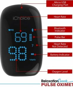 IChoice Smart Pulse Oximeter With Relaxation Coach