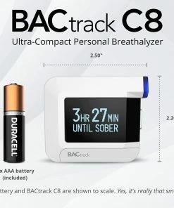 BACtrack C8 Personal Breathalyzer (Alcohol Tester)