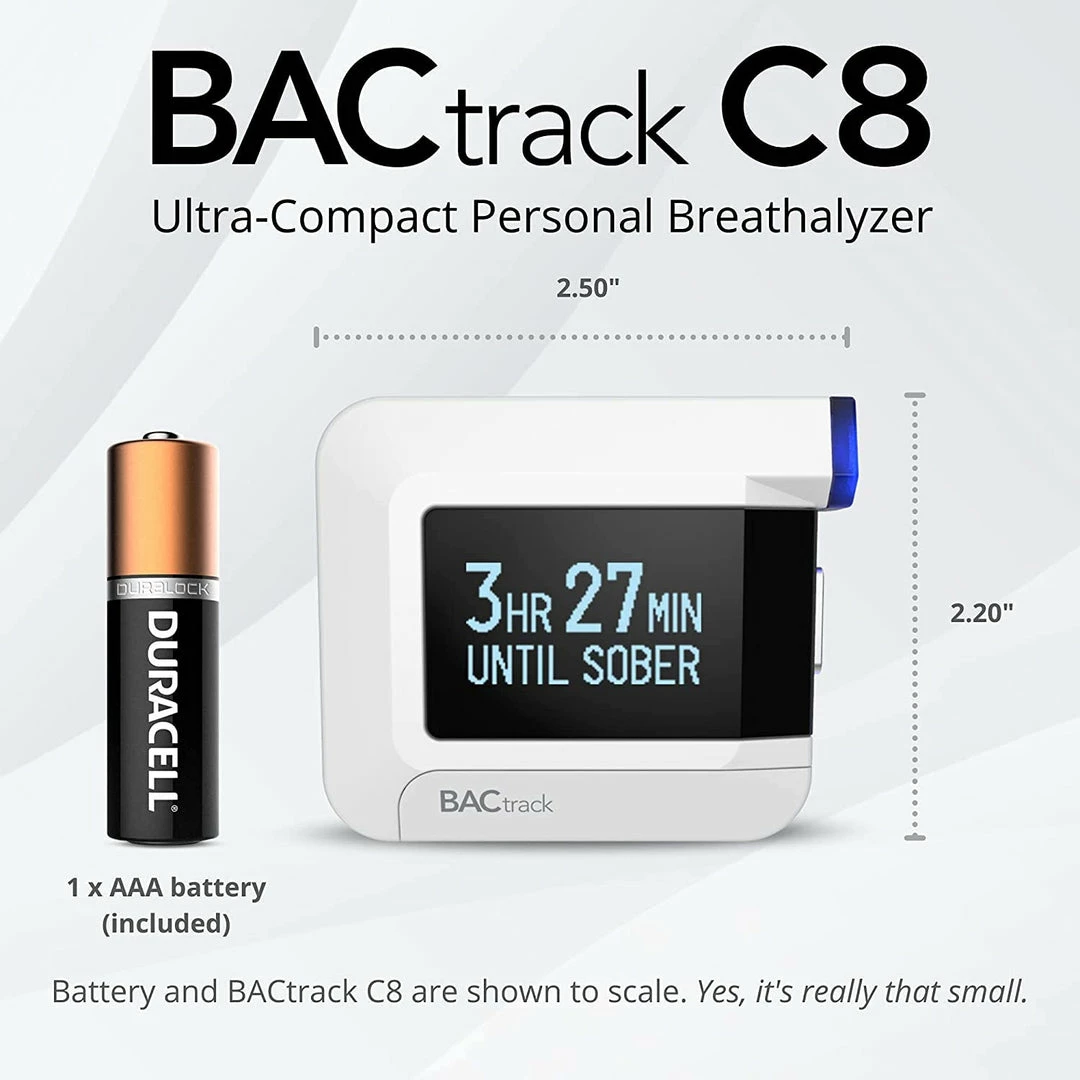 BACtrack C8 Personal Breathalyzer (Alcohol Tester)