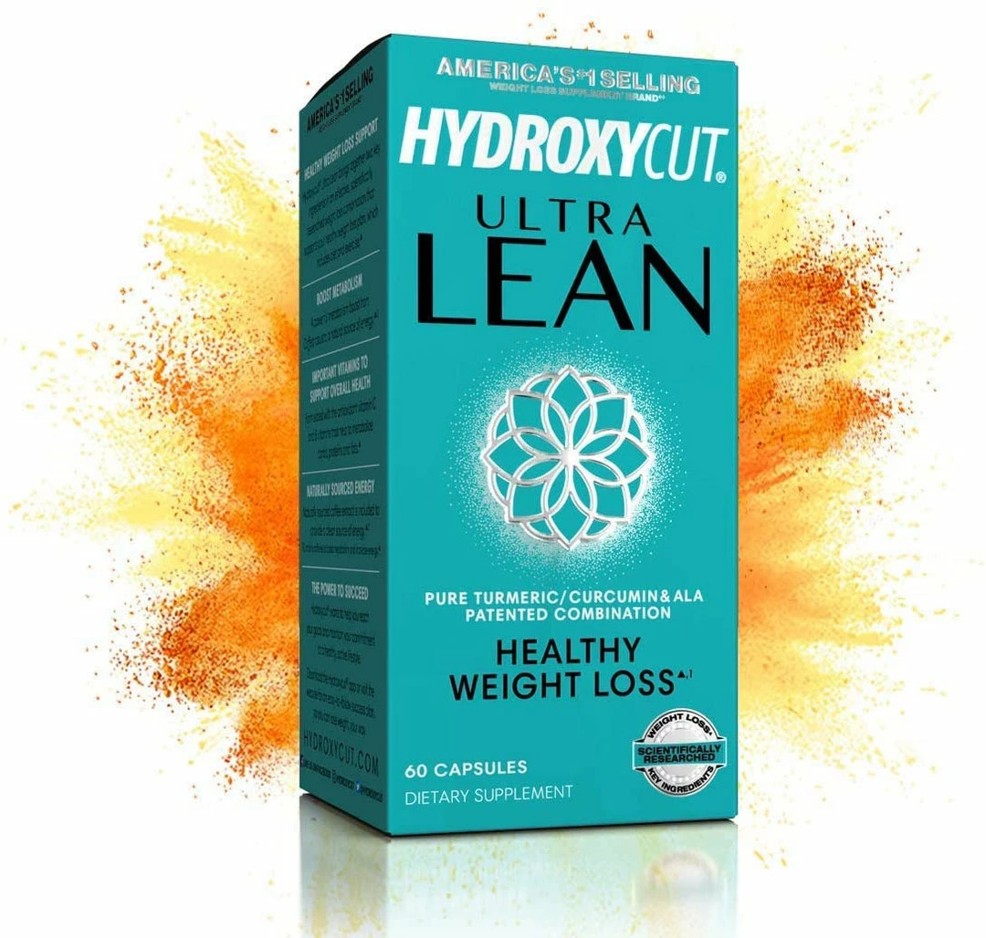 HYDROXYCUT Ultra Lean - Healthy Weight Loss - Boost Metabolism - 60 Capsules - Exp. 2/2023