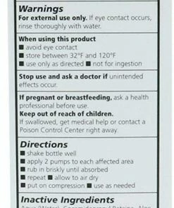 Accessories Theraworx Relief Joint Discomfort & Inflammation - 1 Compression Knee Sleeve & 3.4oz Bottle Topical Foam