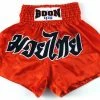 Boon Sport "CLASSIC" Muay Thai Shorts - Red