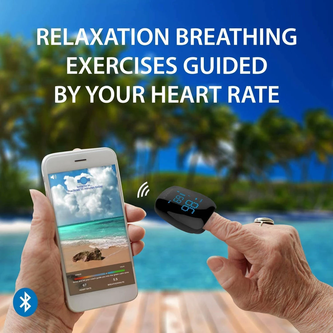 IChoice Smart Pulse Oximeter With Relaxation Coach