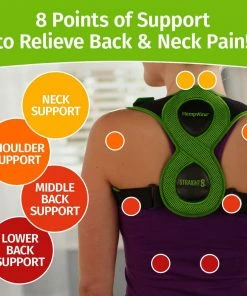 Hempvana Straight 8 Relief From Back And Neck Strain - Easy Way To Correct Posture Accessories