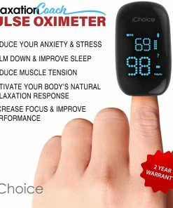 IChoice Smart Pulse Oximeter With Relaxation Coach